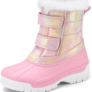Waterproof Snow Boots with Faux Fur Lining